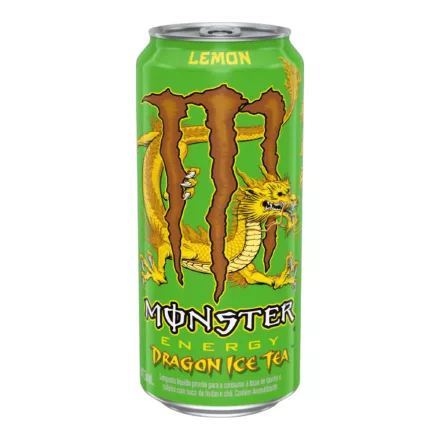 MONSTER DRAGON ICE TEA Lemon citromos jegestea ízű energiaital 473Ml Brazilia