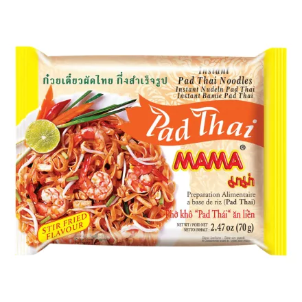 Mama Pad Thai Rice Noodles instant rizstészta 70g Thaiföld