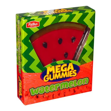 Mega Gummies Watermelon XXL óriás görögdinnye gumicukor 600g