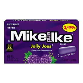 Mike and Ike Jolly Joes szőlő ízű cukorkák 22g