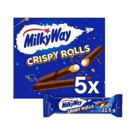   Milky Way Crispy Rolls csokis ostyarúd (5 x 22,5 ) 112,5g