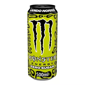   Monster Lando Norris sárgadinnye és Yuzu citrus ízű Taurinos cukormentes energiaital 500ml
