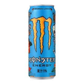   Monster Mango Loco trópusi gyümölcs és mangó ízű energiaital 355ml Japán