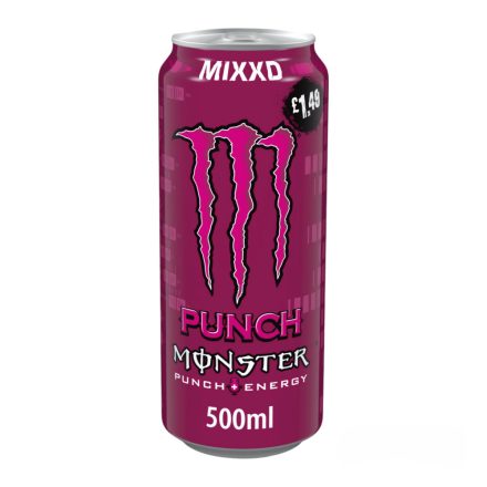 Monster Punch Mixxd gyümölcs punch mangó és passiógyümölcs ízű energiaital 500ml