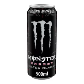   Monster Ultra Black fekete cseresznye ízű energiaital 500ml