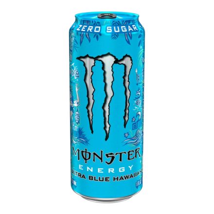 Monster Ultra Blue Hawaiian ezotikus gyümölcsös ízű energiaital 473ml Amerika