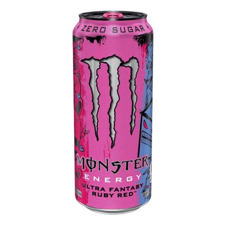Monster Ultra Fantasy Ruby Red piros grapefruit ízű energiaital 473ml Amerika