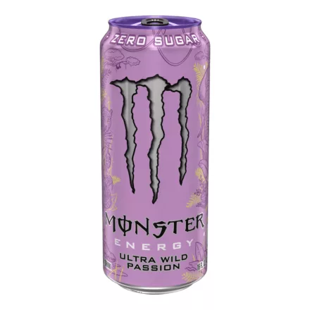 Monster Ultra Wild Passion passiógyümölcs ízű energiaital 473ml Amerika
