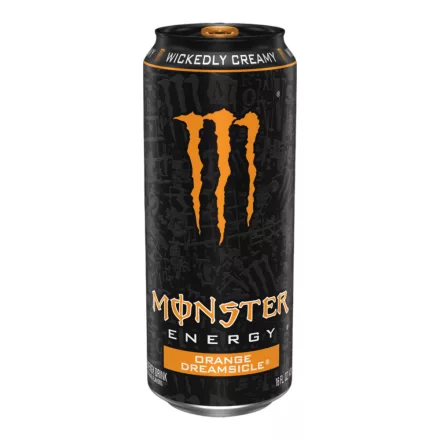 Monster Wickedly Creamy Orange Dreamsicle citrus, narancs és vaníliafagyi ízű energiaital 473ml Amerika