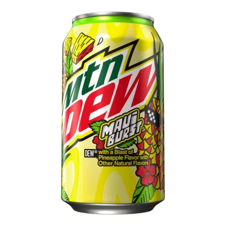 Mountain Dew-Maui Burst ananász és citrus ízesítésű üdítőital 355ml Amerika