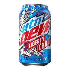   Mountain dew Liberty chill 50 íz egyben különleges ízű üdítőital 355ml Amerika