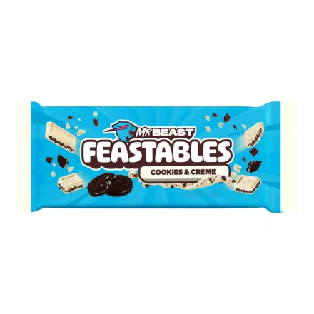 MrBeast Feastables Cookies and Creme fehércsokoládé 60g