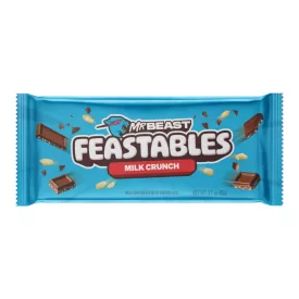   MrBeast Milk Crunch ropogós tejcsokoládé pufasztott rizzsel 60g