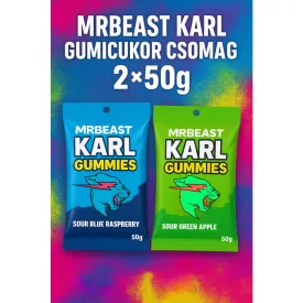 Mr beast Karl Gumicukor csomag 2x50g