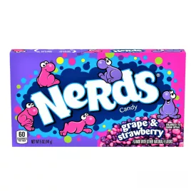   NERDS GRAPE&STRAWBERRY szőlő és eper ízű CUKORKA 141G Amerika