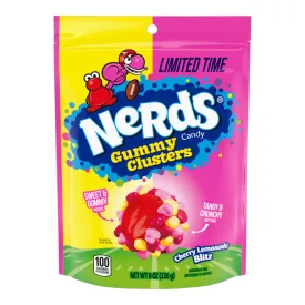    Nerds Gummy Clusters Cherry Lemonade Blitz cseresznye és limonádé ízű limitált kiadású gumicukor 226g Amerika