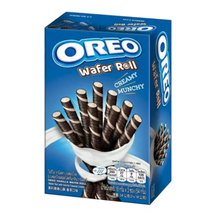 OREO WAFER ROLL OSTYARÚD VANÍLIÁS KRÉMMEL TÖLTVE 54G