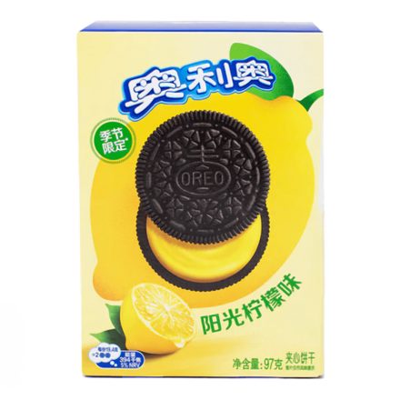 Oreo citrom ízű sütik Kína 97g