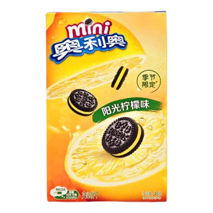 Oreo mini Sütik citrom ízű Kína 40g