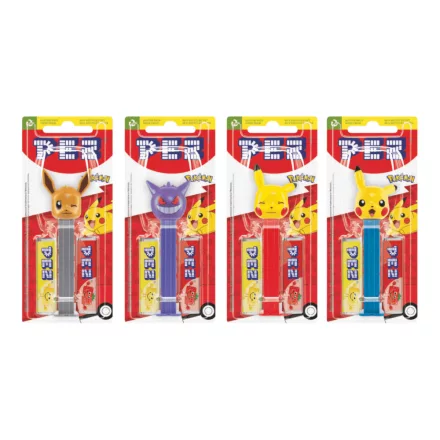 PEZ Pokemon Cukorka adagolóval 17g Anglia