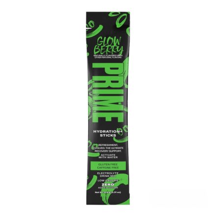 Prime Glowberry Hydration zöld alma ízű prime italpor 9,8g