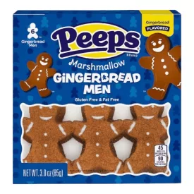   Peeps Marshmallow Gingerbread Men mézeskalács formájú mályvacukor 85g