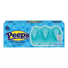 Peeps kék pillecukor csibék 5db 42g Amerika