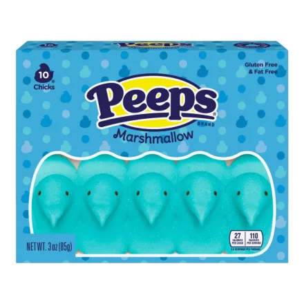 Peeps kék pillecukor csibék 10db 85g Amerika