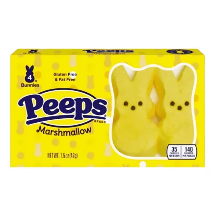 Peeps pillecukor húsvéti nyuszik 4db 42g Amerika