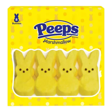 Peeps pillecukor húsvéti nyuszik 8db 85g Amerika