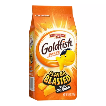 Pepperidge Farm Goldfish Xtra Cheddar extra sajtos keksz 187g Amerika