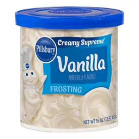   Pillsbury Creamy Supreme Frosting Vanilla Vaníliás krém 453g Amerika
