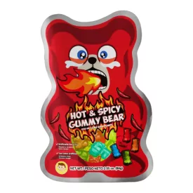  Pocas Hot Spicy Gummy Bear csípős-fűszeres gumicukor 84g
