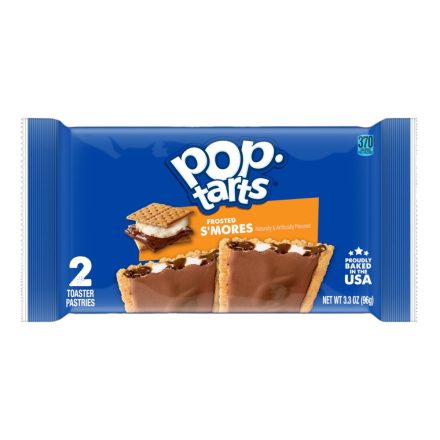 Pop Tarts Smores Pillecukros és karamell ízesítésű Keksz 96g