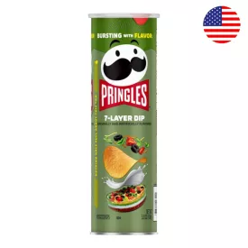 Pringles 7 Layer Dips burgonyachips 158g Amerika