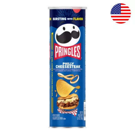 Pringles Philly Cheesesteak chips 158g Amerikai