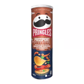   Pringles passport moroccan stílusú sült bors és hummus ízesítésű 165g