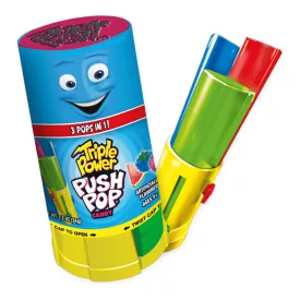 Push Pop Triple Power hármas Nyalóka 34g