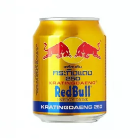 Red Bull Kratingdaeng energiaital taurinnal 250ml Thaiföld