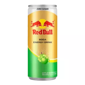   Red Bull Green Apple & Muscat cukormentes zöld alma-szőlő ízű energiaital 250ml Thaiföld
