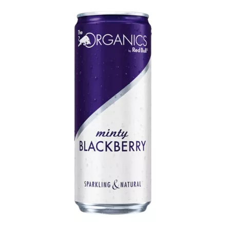 Red Bull Organic Blackberry Mint fekete szeder-menta ízű szénsavas üdítőital 330ml