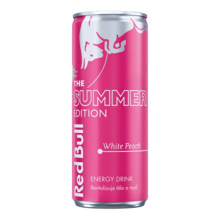 Red Bull Summer White Peach Fehér Barack ízű energiaital 250ml
