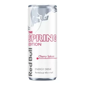   Red Bull The Spring Edition Cherry Sakura cseresznye és sakura virág ízű energiaital 250ml