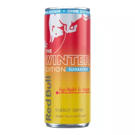   Red Bull Winter Edition Fuji Apple & Ginger cukormentes fuji alma és gyömbér ízű energiaital 250ml