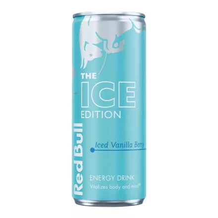 Red Bull Ice Edition jeges vanília bogyó ízű energiaital 250ml
