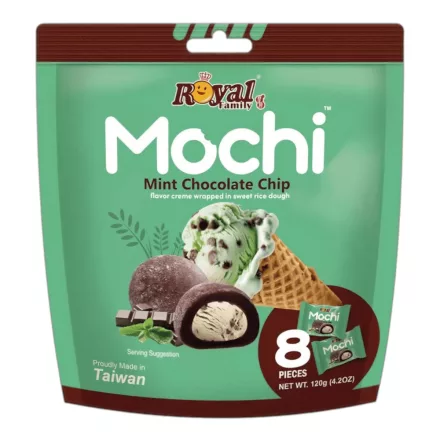 Royal Family Mochi Mint Chocolate Chip mentás mochi csokidarabokkal 120g