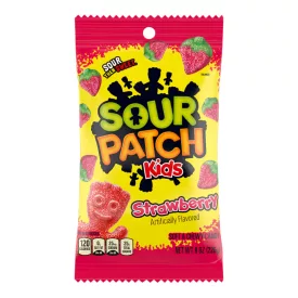   Sour Patch Kids Strawberry savanyú epres gumicukor 226g Amerika