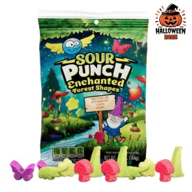   Sour Punch Enchanted Forest Shapes gumicukor 184g Amerika Halloween 