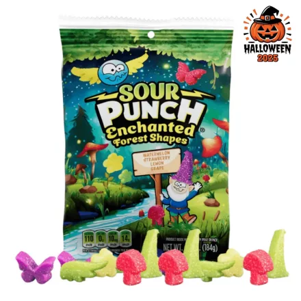 Sour Punch Enchanted Forest Shapes gumicukor 184g Amerika Halloween 