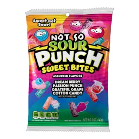   Sour Punch not so sour sweet bites négyes gumicukor válogatás 105g